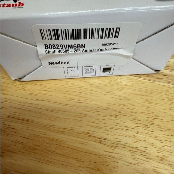 Staub Animal Knob Lobster 40505-205  Replacement Lid Handle for Cocotte Pot HTF! - Picture 4 of 6